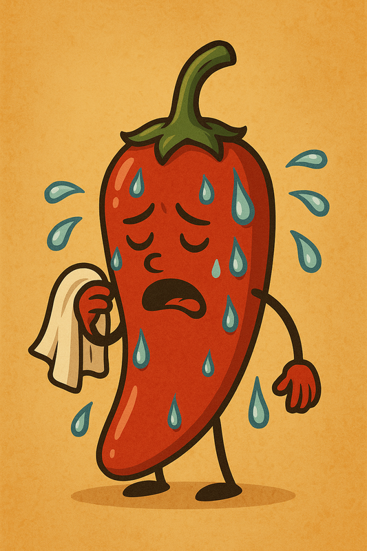 Sweating Hot Pepper