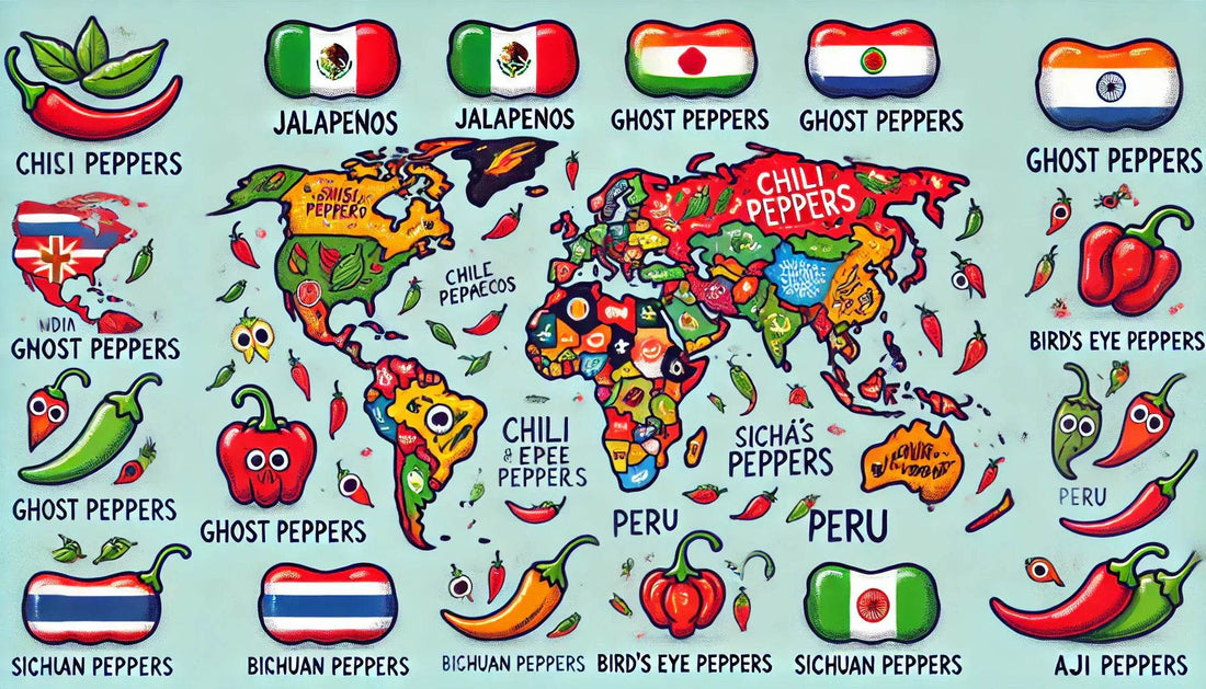 Where Do Spicy Peppers Come From? - Wild Side Pepper Company