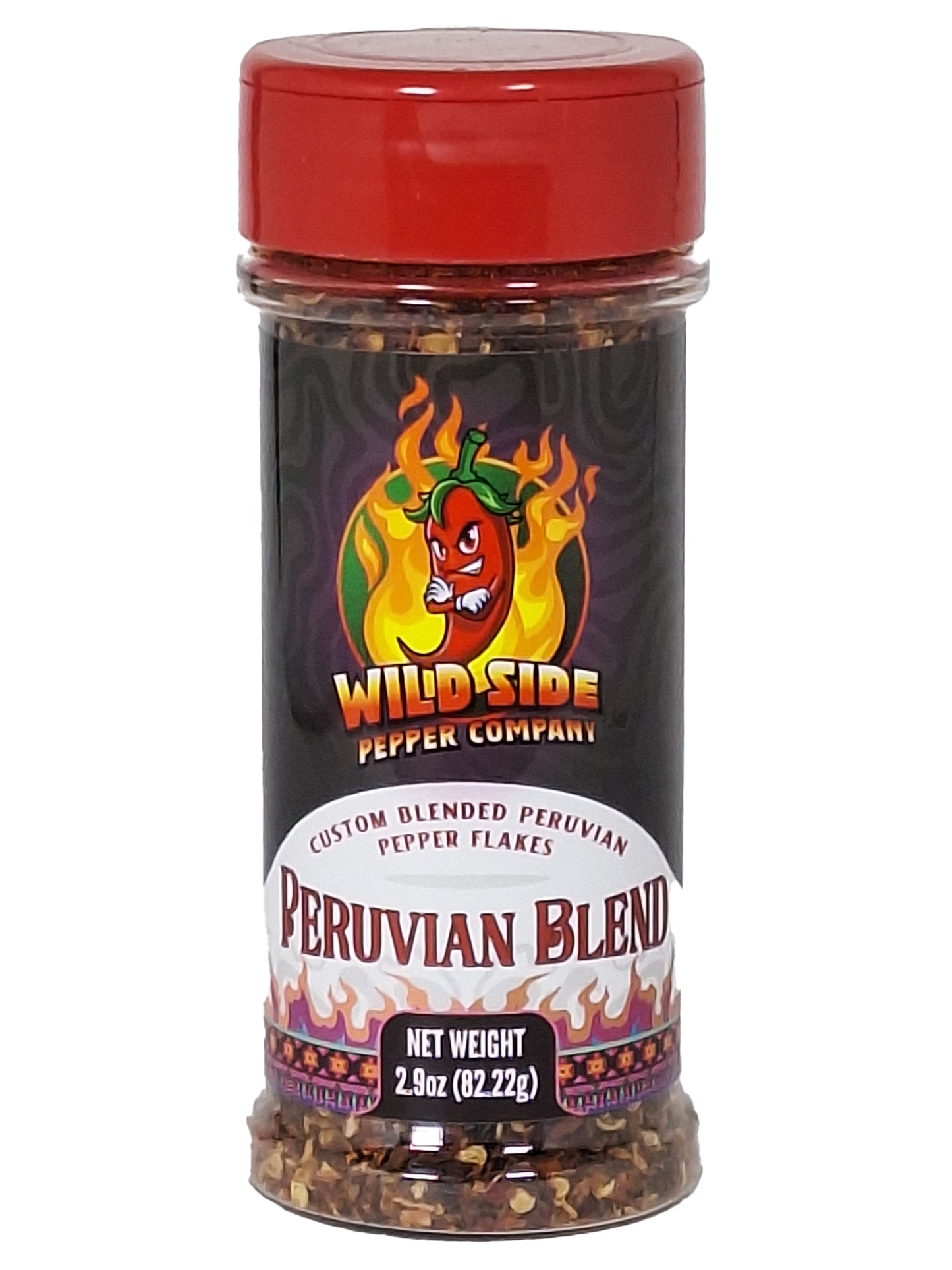 Fresh Peruvian Peppers Flakes - Aji Rocoto, Aji Panca, Aji Amarillo, Orange Habanero - Wild Side Pepper Company