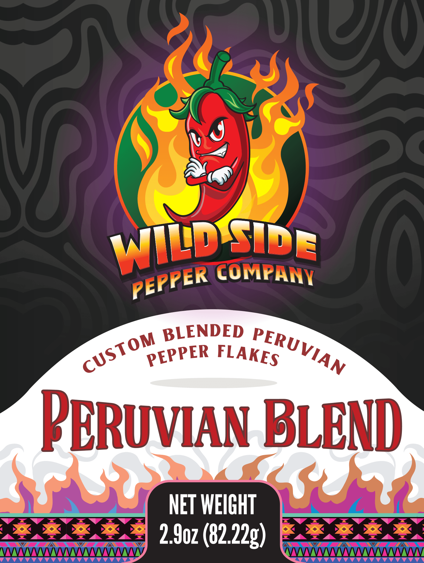 Fresh Peruvian Peppers Flakes - Aji Rocoto, Aji Panca, Aji Amarillo, Orange Habanero - Wild Side Pepper Company