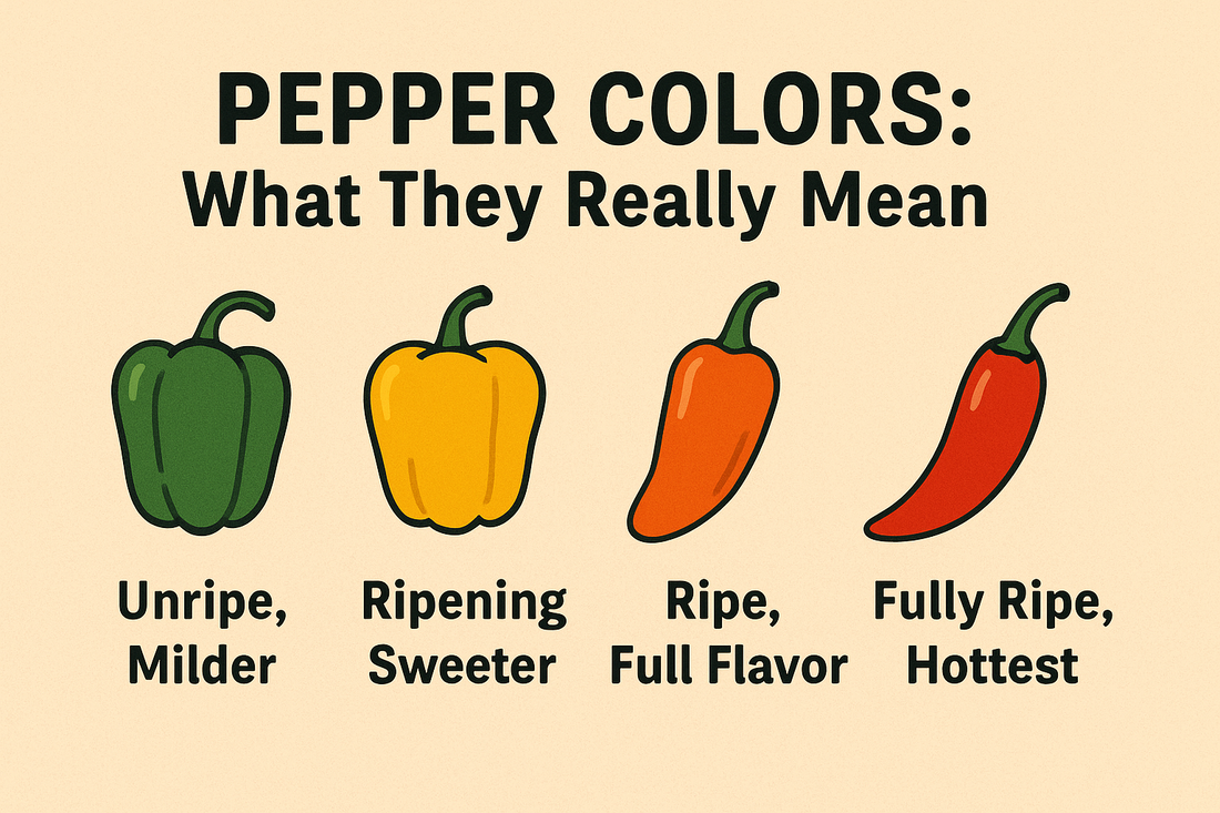 Pepper Colors & What They Mean