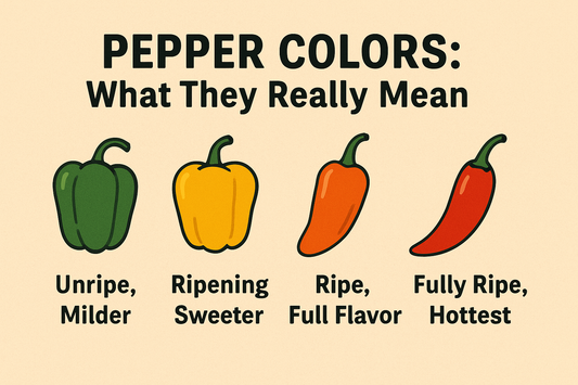 Pepper Colors & What They Mean