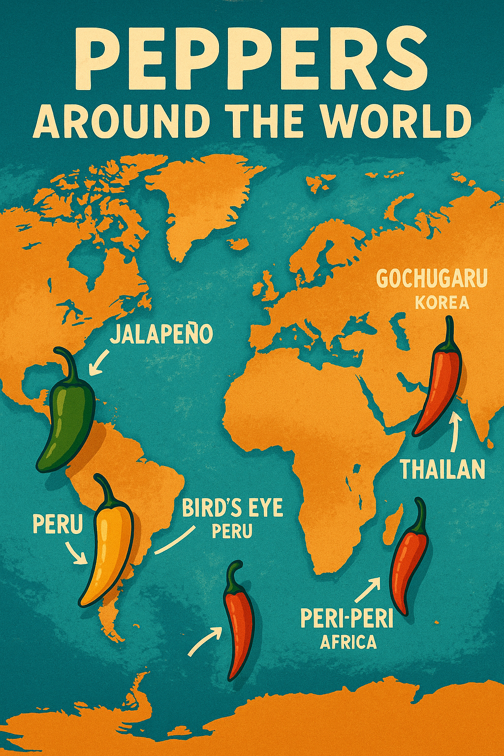 Peppers Around the World