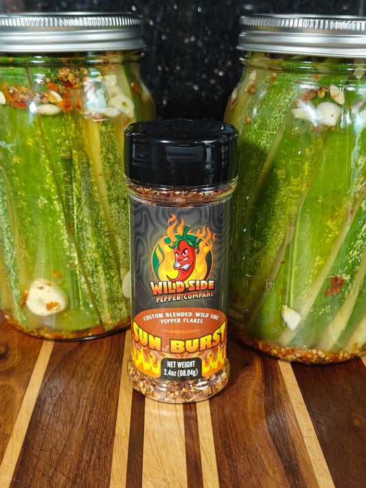 24hr. Spicy Dill Pickles - Wild Side Pepper Company