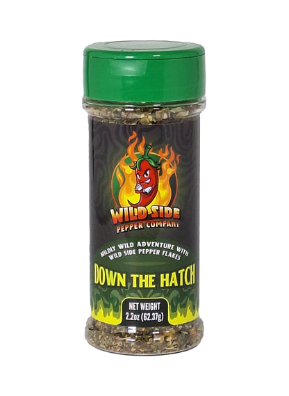 Spice jar from Wild Side Pepper Company - Down The Hatch